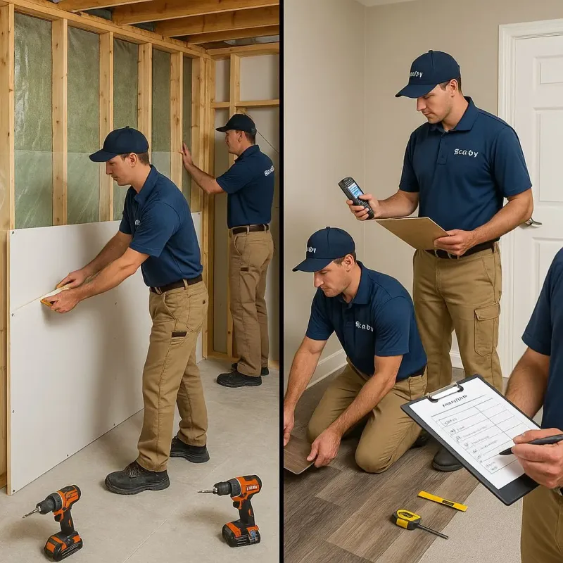 Repairs and Reconstruction process in Los Alamos, CA